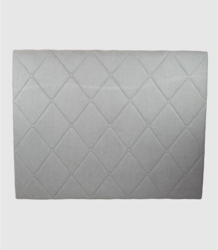 Headboard with diamond pattern
