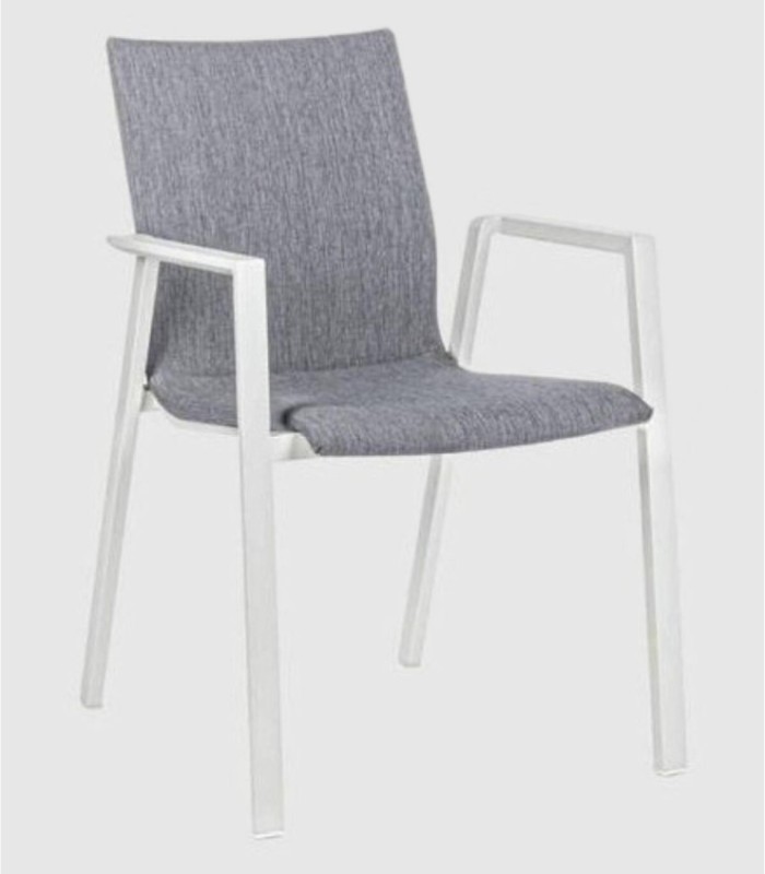 Stoel C-BR Odeon Lunar aluminium