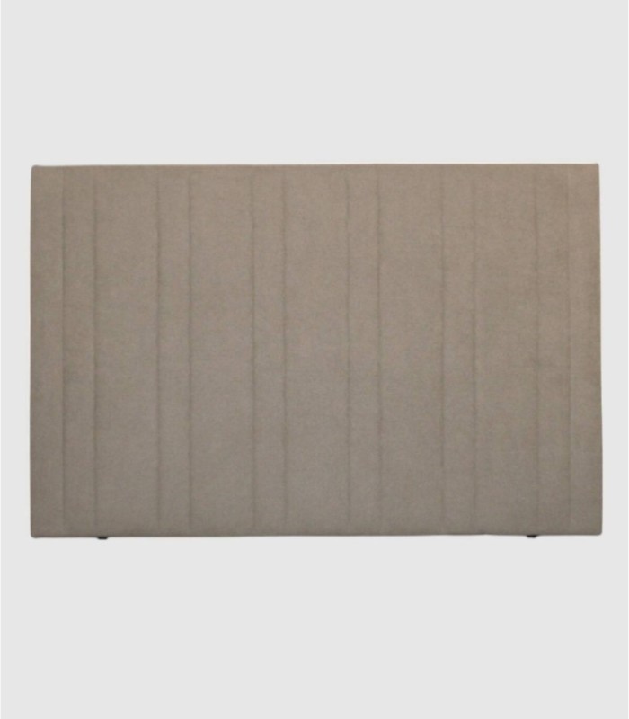 Large gray Arctic headboard