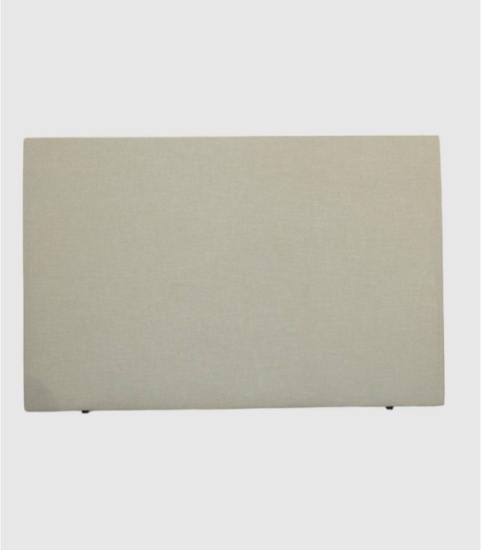 Large gray smooth headboard