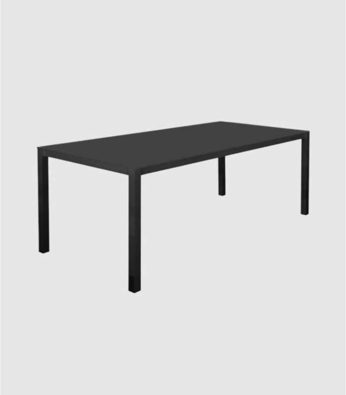 Duna zwarte eettafel