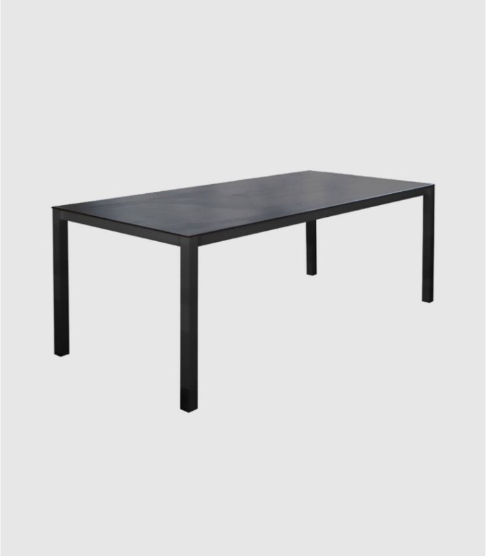 Duna antraciet eettafel