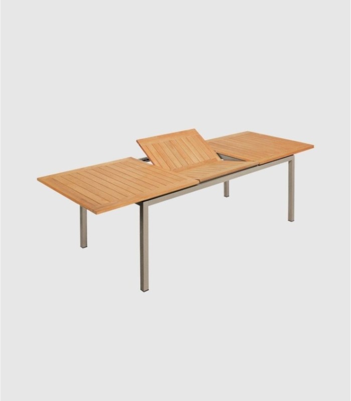 Essentiële beige eettafel