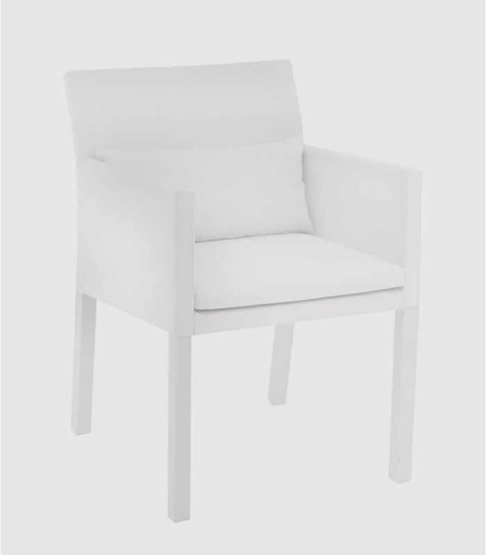 Set of 4 Lisbon chairs, white