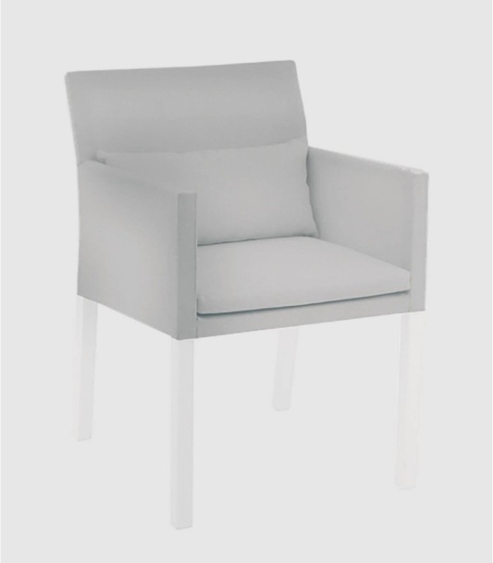 Set of 4 Lisbon chairs, grey