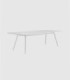 Mesa rectangular Stipa blanco