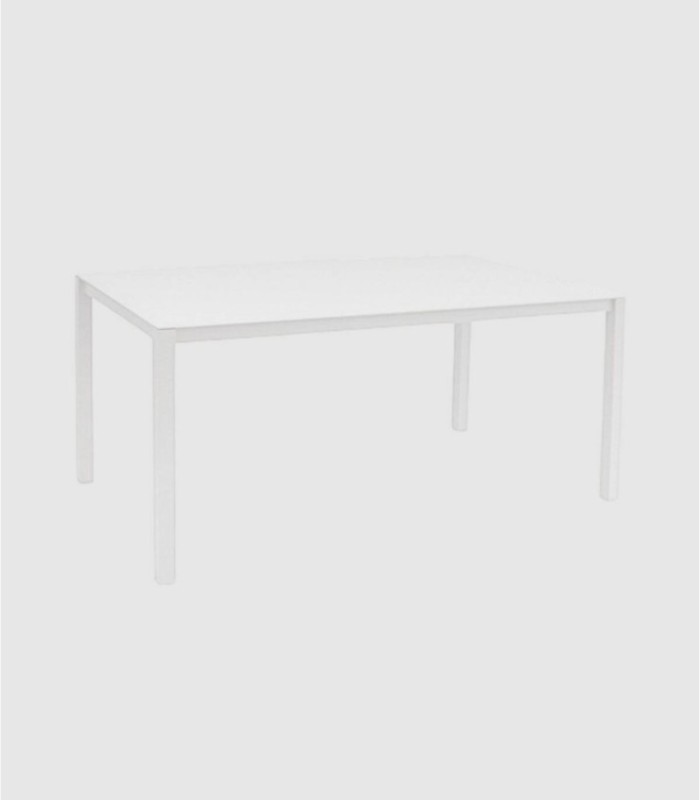 Mesa mediana Una blanco