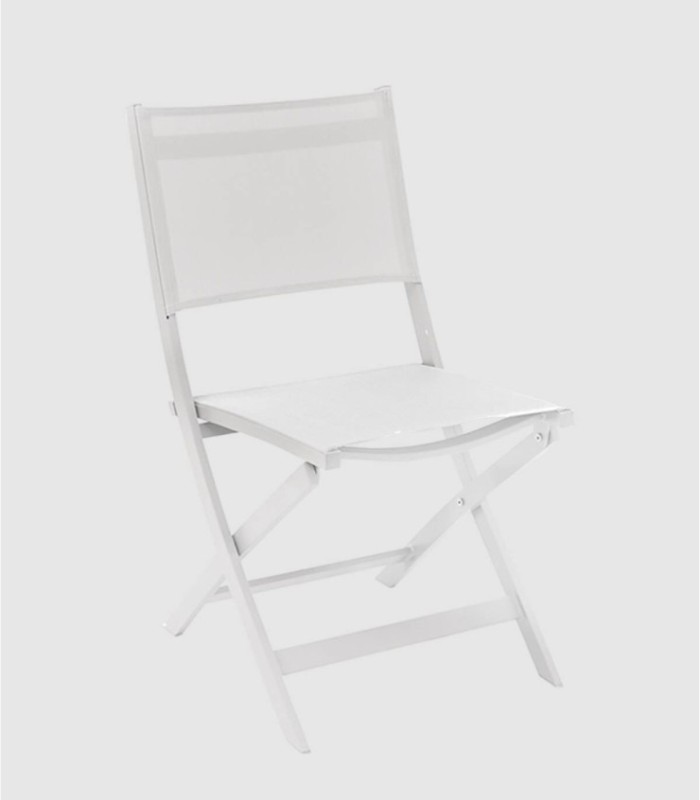 Silla plegable Rosy blanco