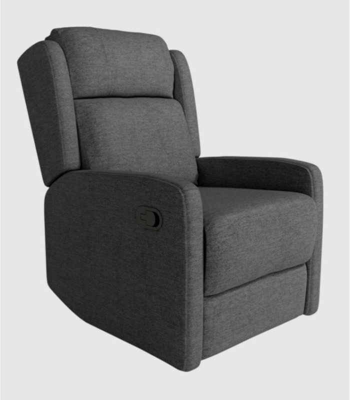 Celia handmatig leistenen fauteuil