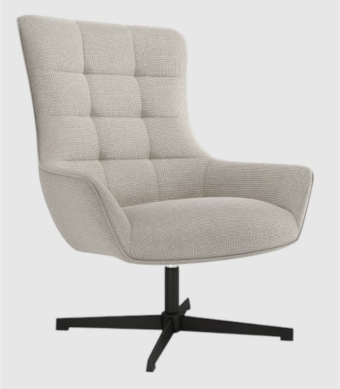 Draaifauteuil Iris parel