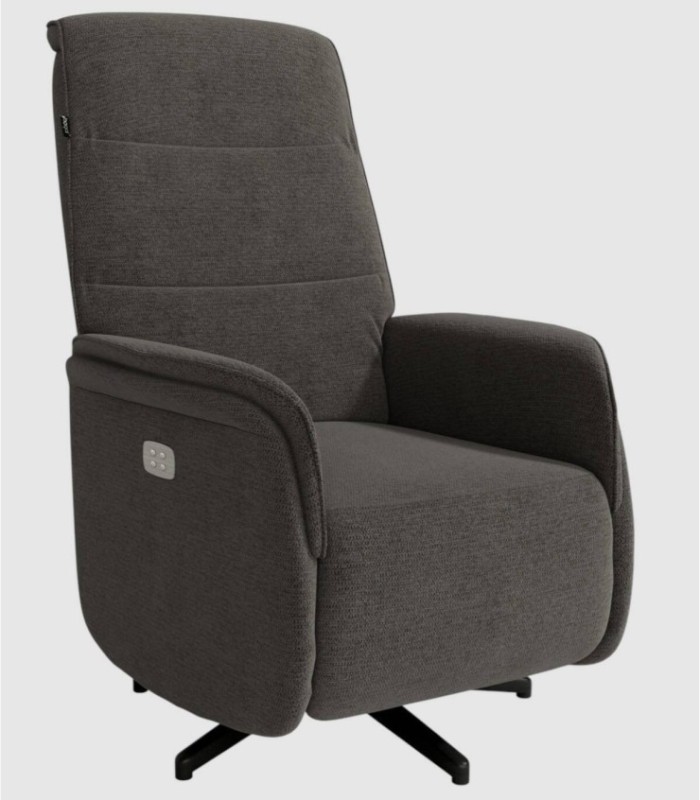 Anais slate reclining chair with 2 motors