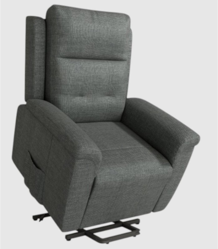 Noelia gray power-lift electric relax chair