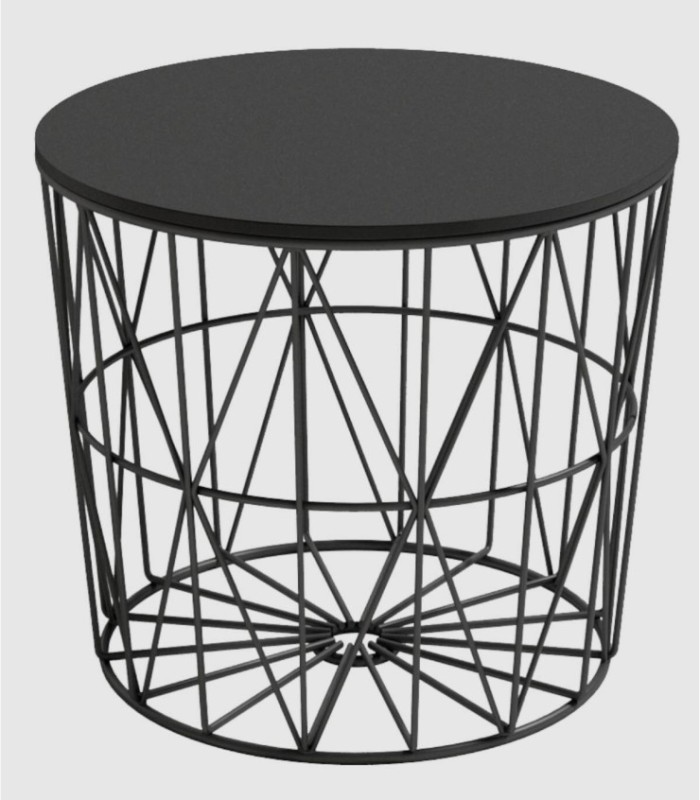 Kleine zwarte Atlantische tafel