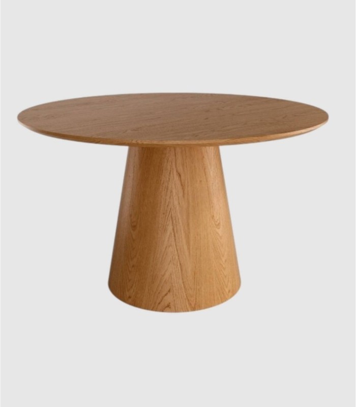 Namib natural oak round table