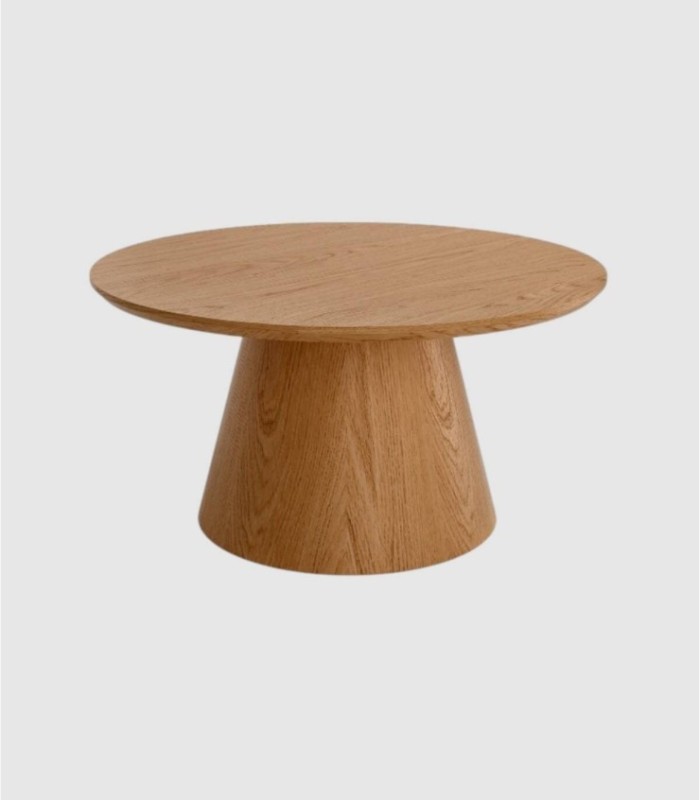 Large round Namib oak coffee table
