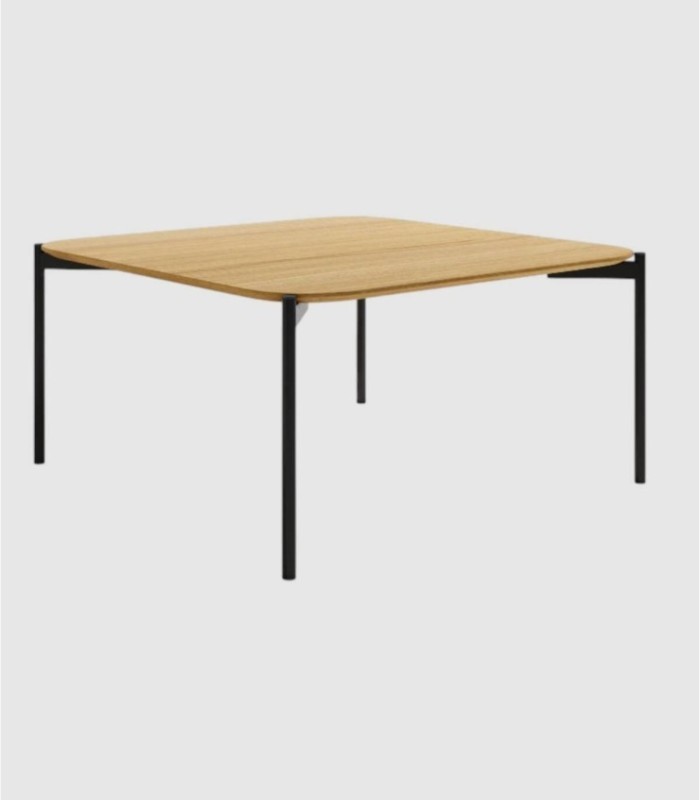 Java oak square table