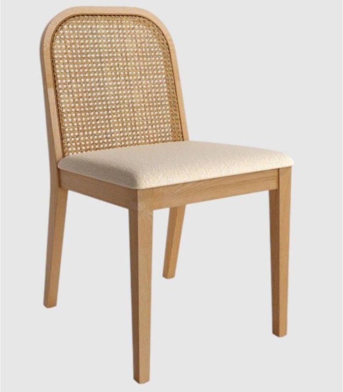 Set van 2 Tilia stoelen van natuurlijk parelmoer