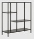 Estanteria recibidor negro grande Titania