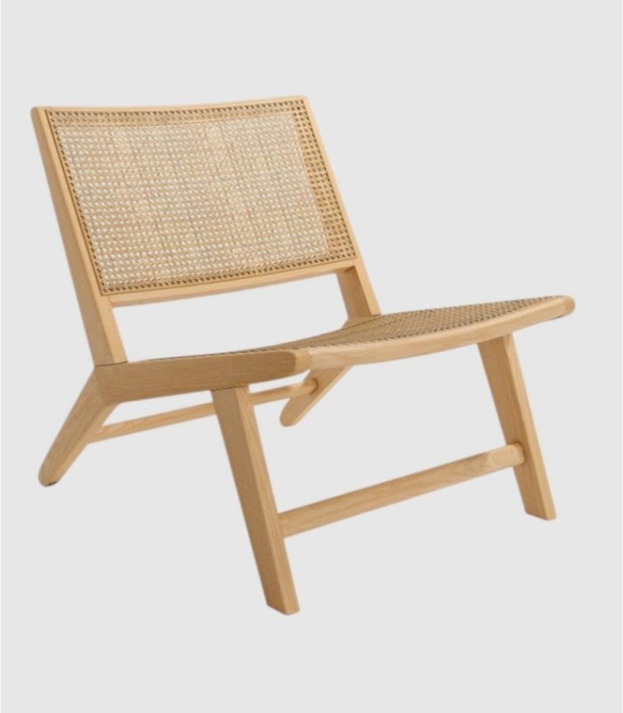 Liria natural ash armchair