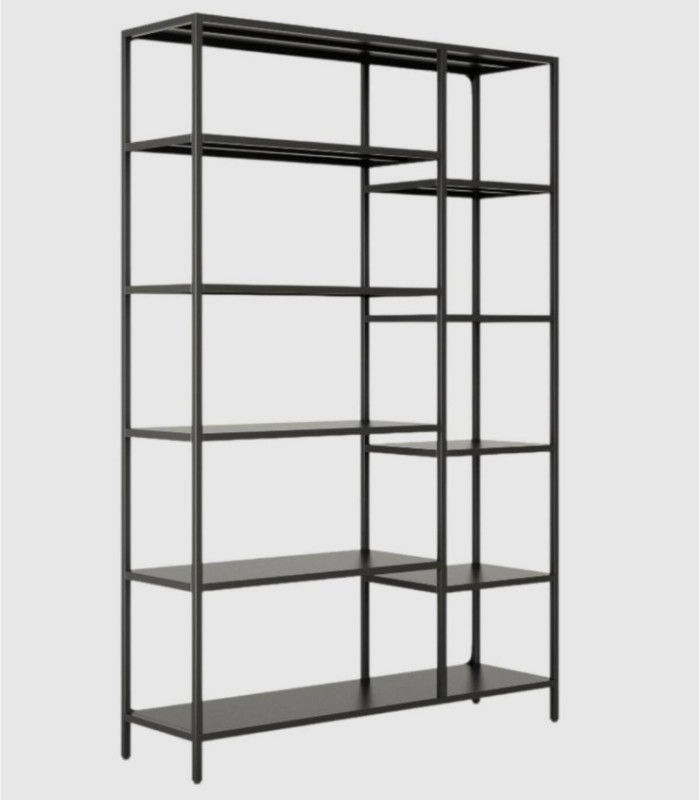 Titania large black shelf