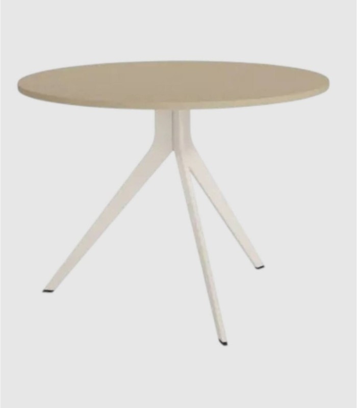 Orta kleine ronde tafel van ivoren parel