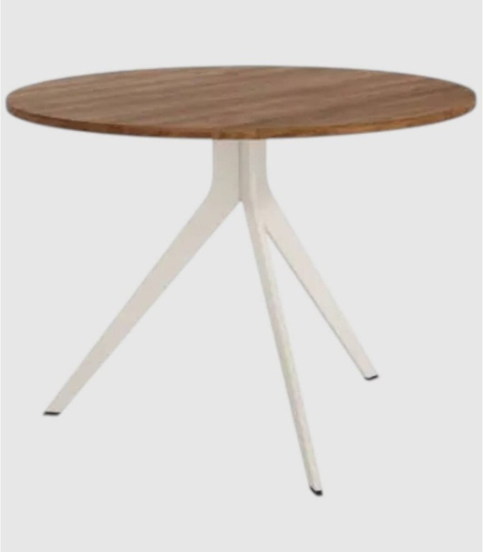 Large ivory Java round table Orta