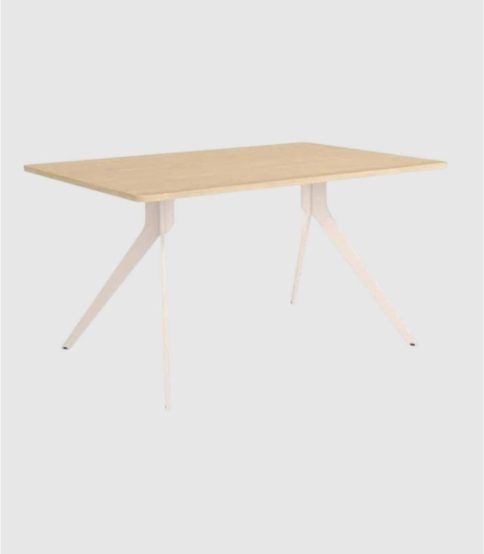 Medium rectangular ivory alpine table Iseo