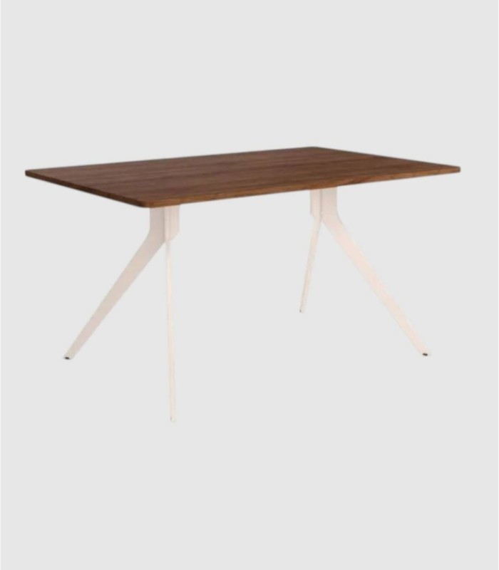 Middelgrote ivoren Java rechthoekige tafel Iseo