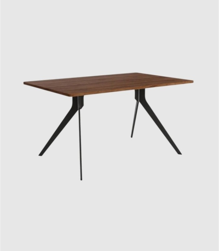 Iseo kleine zwarte java rechthoekige tafel