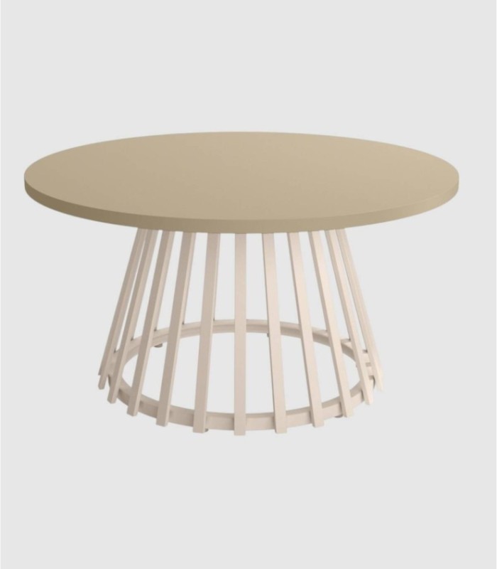 Delta large ivory pearl coffee table