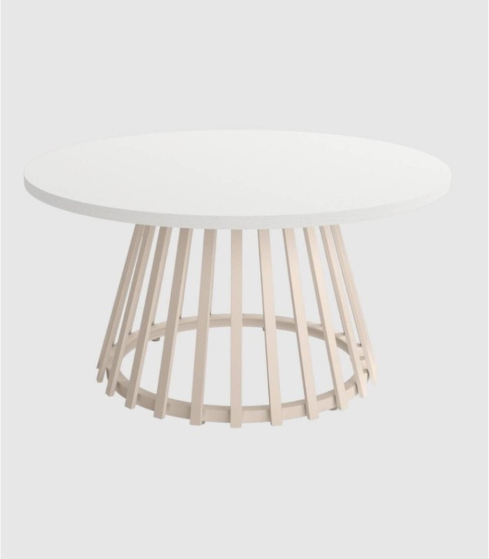 Delta coffee table large ivory white