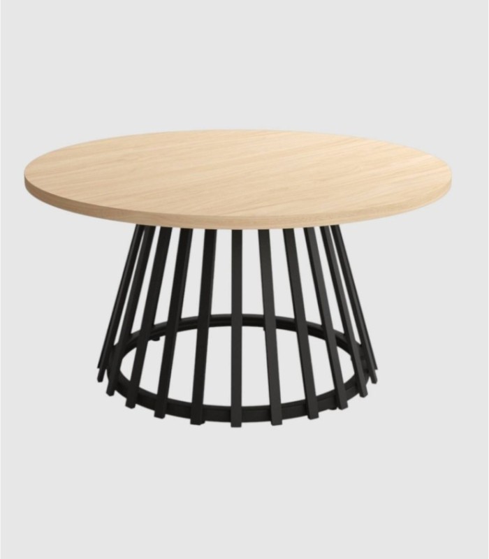 Mesa de centro Delta alpin negro grande