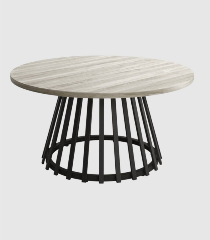 Large black Delta artic coffee table