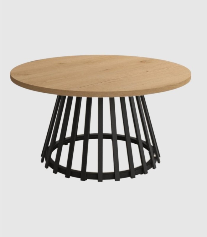 Mesa de centro Delta roble negro grande