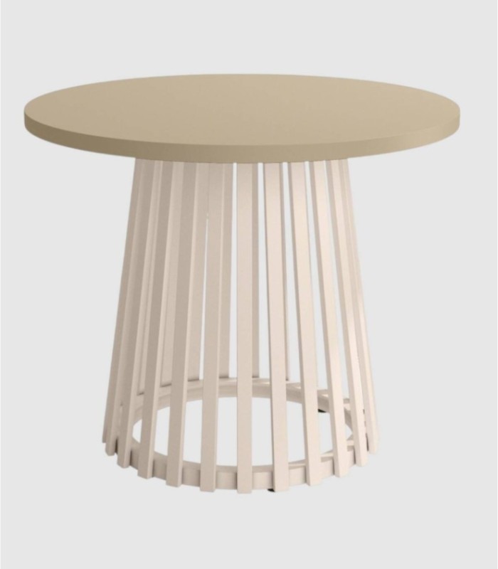 Delta small ivory pearl coffee table