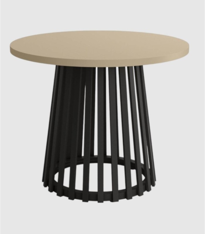 Delta kleine zwarte parel salontafel