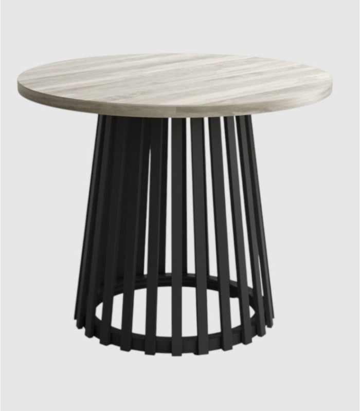 Delta Arctic small black coffee table