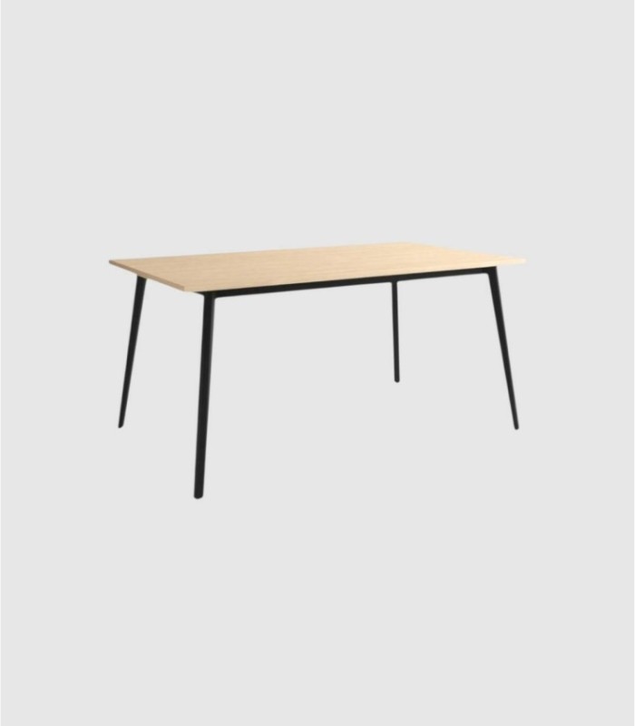 Mesa alpin negro pequeña Kamba