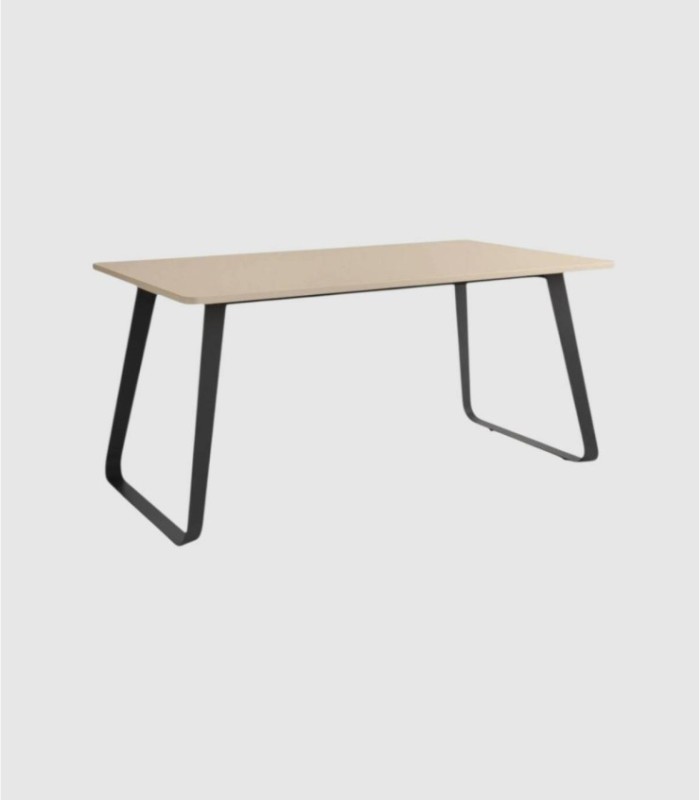 Mesa perla negro pequeña Como