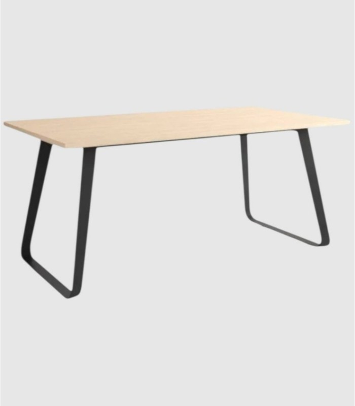 Grote zwarte alpine tafel.