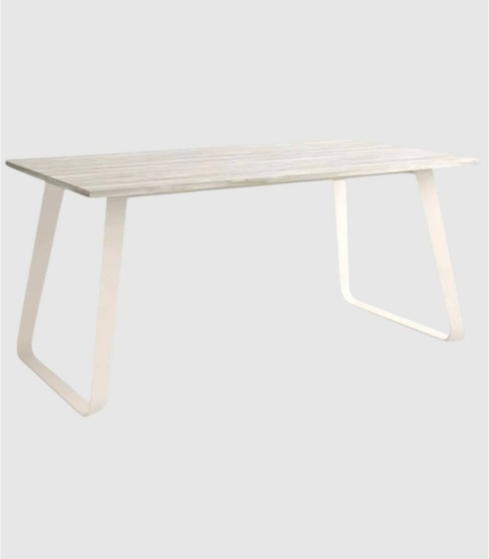 Como large ivory artic table