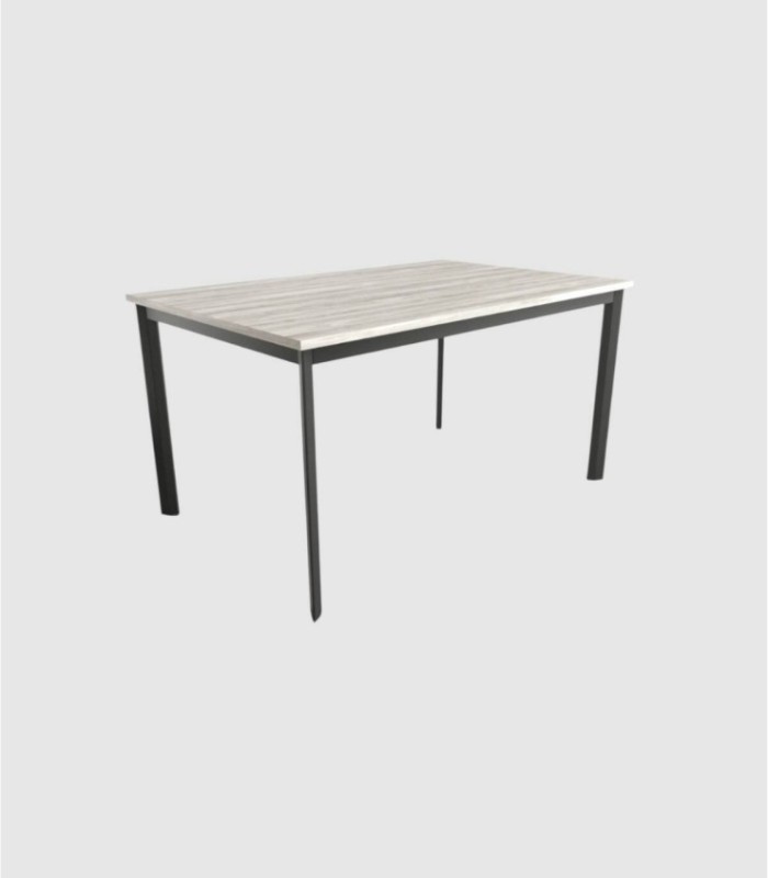 Garda square black Arctic table