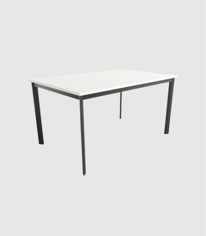 Garda small black white table