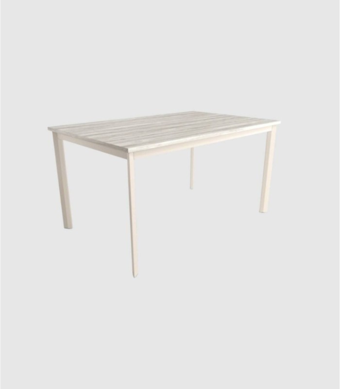 small ivory Arctic table Garda