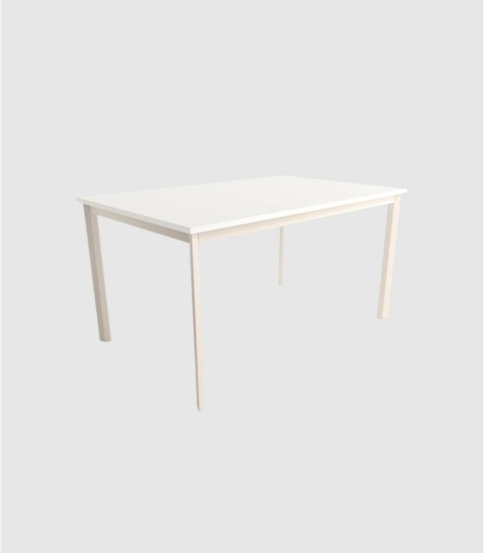 Mesa blanco marfil pequeña Garda