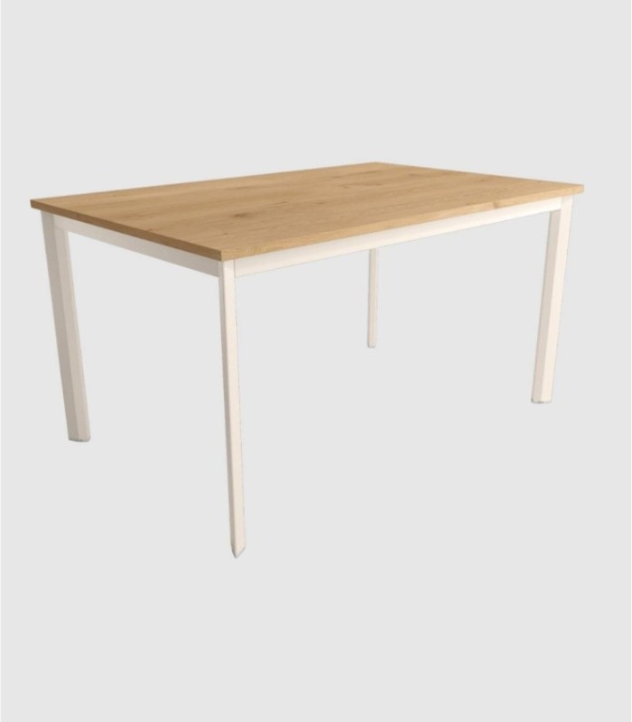 Garda Medium Large Ivory Oak Table