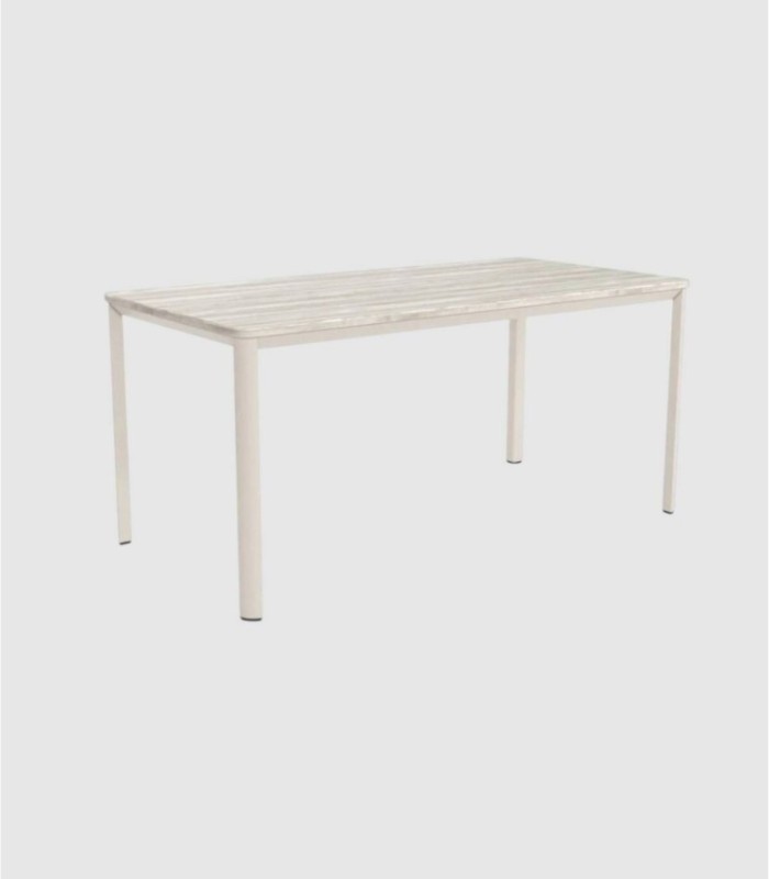 Onea small rectangular ivory artic table