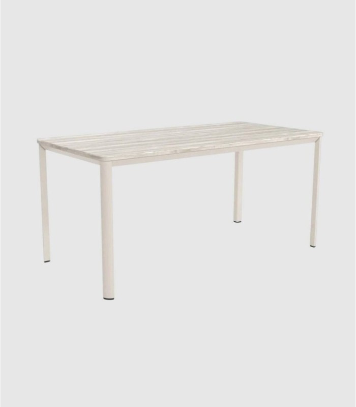Onea medium small rectangular ivory artic table