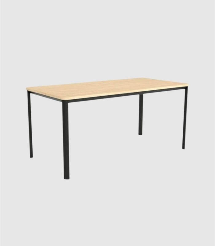 Small black rectangular alpine table Onea