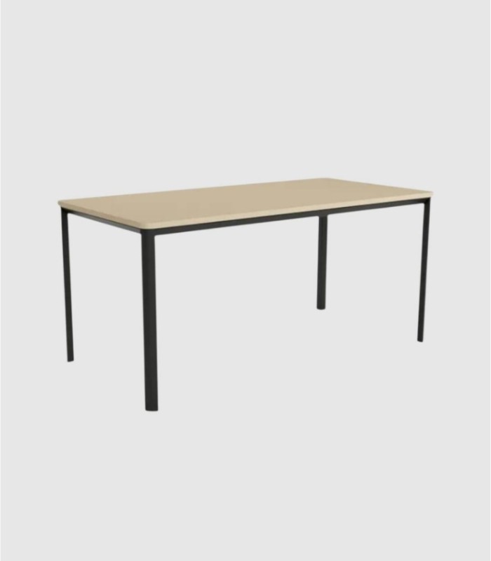 Small black pearl rectangular table Onea